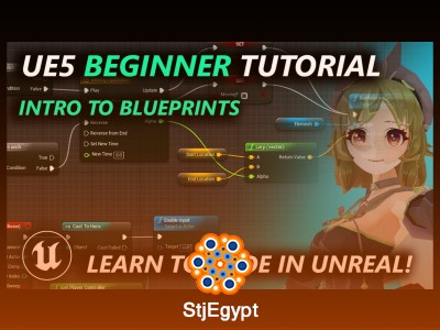 Learn Blueprints in Unreal Engine 5 – Beginner Tutorial