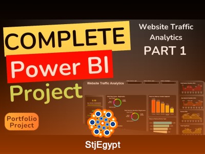 End-to-End Power BI Project – Part 1: Website Traffic Analytics