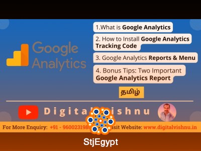 Google Analytics Course in Tamil – Complete GA4 & Tracking Tutorial for Beginners
