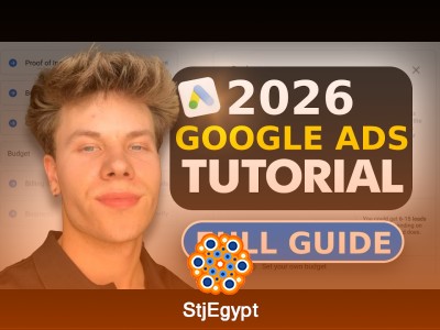 2026 Google Ads Beginner Tutorial (Step-by-Step Guide)