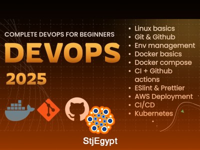 DevOps Full Course for Beginners 2025 – Git, Docker, CI/CD, AWS & Kubernetes