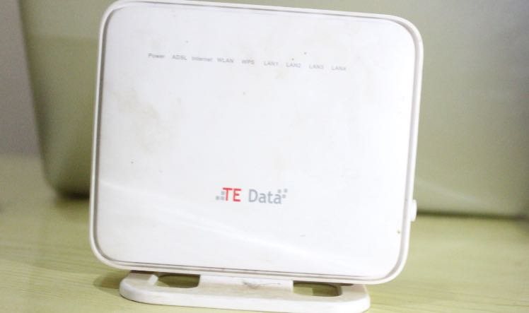 طريقة اخفاء شبكة الواي فاي te data راوتر تى داتا