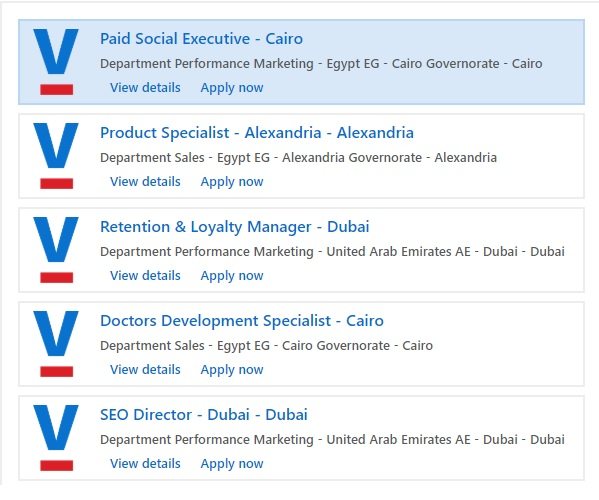 Vezeeta Careers