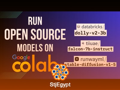 Colab - تشغيل نماذج الذكاء الاصطناعي على السحابة