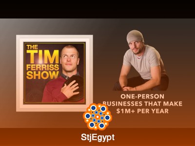 الأعمال الفردية التي تحقق أكثر من مليون دولار سنويًا: استراتيجيات لبناء دخل كبير بمفردك | بودكاست تيم فيريس