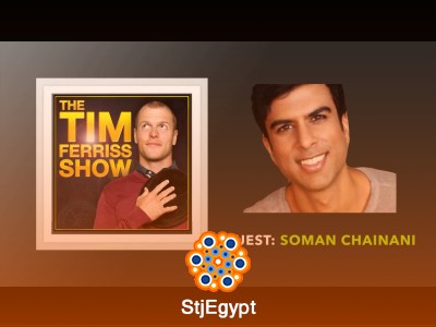 سومان تشايناني: السحر، الكتابة، وسر سرد القصص المذهلة | بودكاست تيم فيريس