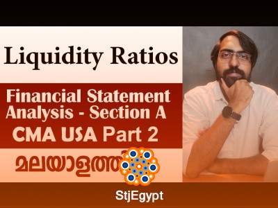 Financial Statement Analysis | CMA USA Part 2 – Section A