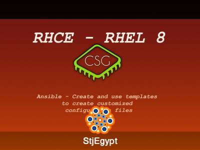 Ansible Templates and Security for RHCE RHEL 8