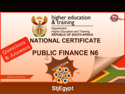 Public Finance TVET Exam Preparation: N5 & N6 Revision