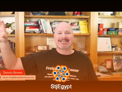 LIVE Freight Broker Training with Dennis Brown