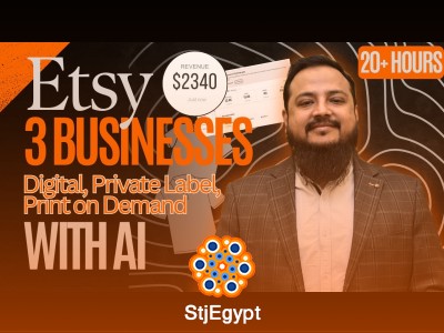 Complete Etsy Course: Dropshipping, Digital Products & Print on Demand