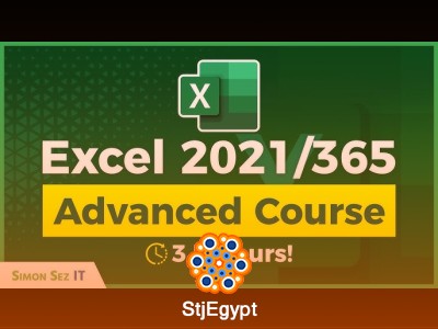 Microsoft Excel 2021/365 Advanced Tutorial – 3.5+ Hour Complete Training Course