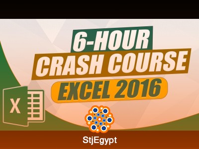 The Ultimate MS Excel Crash Course – 6-Hour Microsoft Excel 2016 Beginner Tutorial