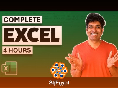 Excel Full Course Tutorial – 4+ Hours Complete Training