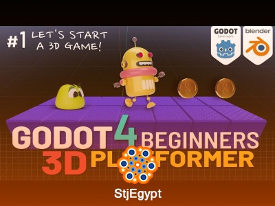 Make Your First 3D RPG in Godot – Complete Beginner Game Development Course