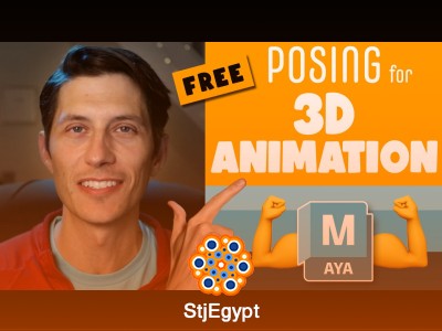 Free 3D Animation Course – Master Posing in Maya & Blender