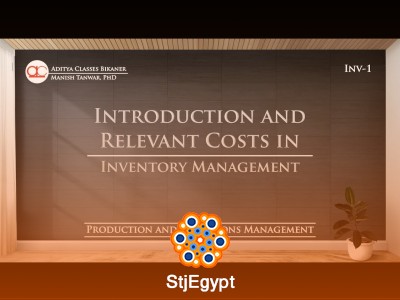 Inventory Management Course: ABC Analysis, EOQ & Cost Models