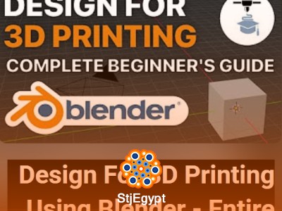 Blender 3D Printing Course – Complete Beginner Guide for STL Modeling & Export