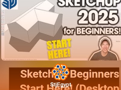 SketchUp 2025 Beginner Course – Complete 3D Modeling & Architecture Guide