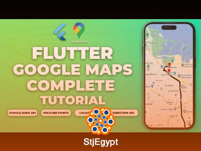 Flutter Google Maps Tutorial | Location Tracking, Maps, Markers, Polylines & Directions API