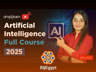 Artificial Intelligence Full Course 2026 | AI Tutorial for Beginners (Simplilearn)