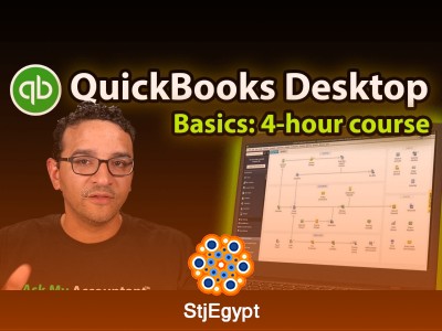 QuickBooks Desktop Complete 4-Hour Beginner Course