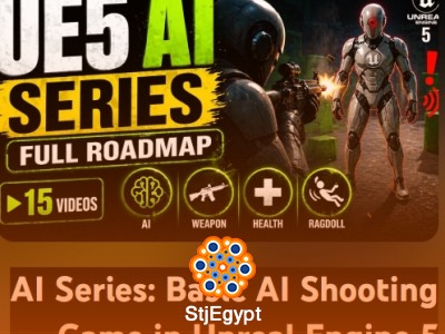 Unreal Engine 5 AI Enemy & Shooter Systems – Complete Game Mechanics Course