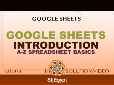 Google Sheets Basics A-Z: Introduction to Spreadsheets (Tutorial for Beginners)