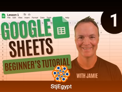 Beginners Google Sheets Tutorial – Lesson 1