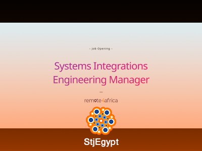 مدير هندسة تكامل الأنظمة - Systems Integrations Engineering Manager (Commercial Systems)