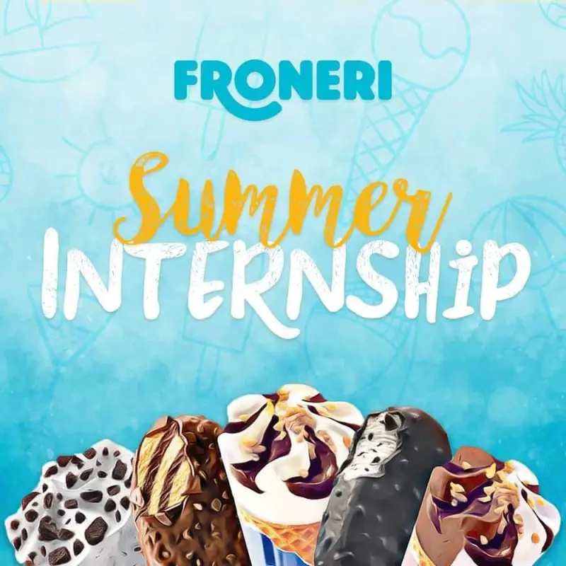 Summer Internship 2021- FRONERI EGYPT - STJEGYPT