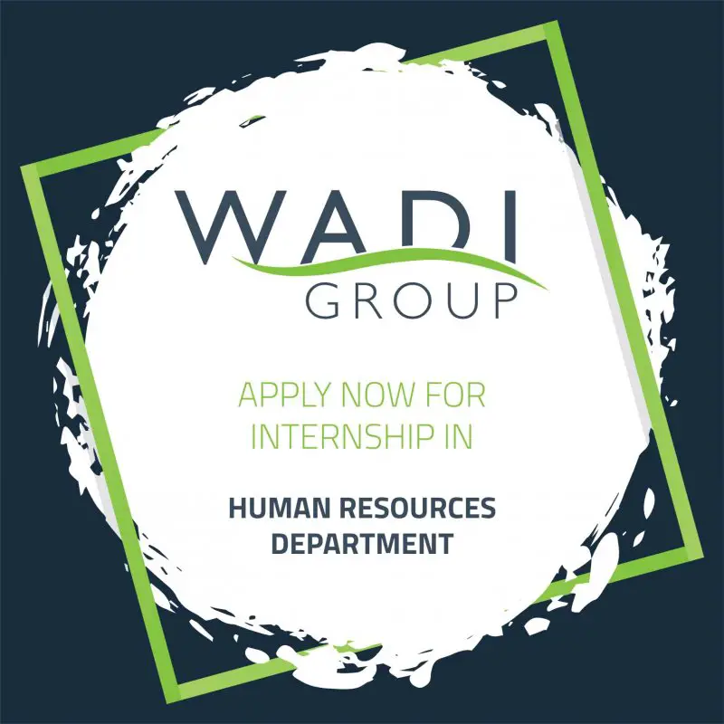 Human Resource Intern - Wadi Group - STJEGYPT