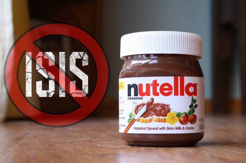 مبيعات شوكولاتة "نوتيلا" في أزمة بسبب اسم الطفلة "إيزيس" وتعاون غير متوقع مع داعش!