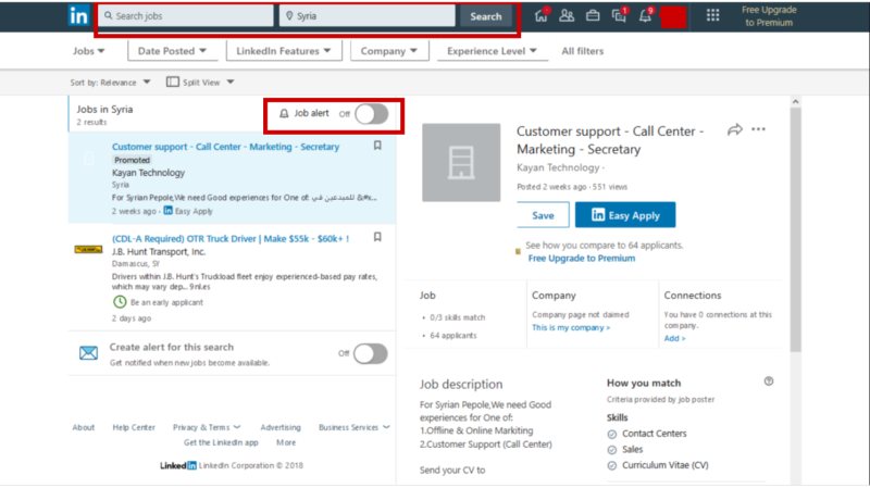 كيفية التقديم على وظائف LinkedIn  بسهولة - STJEGYPT