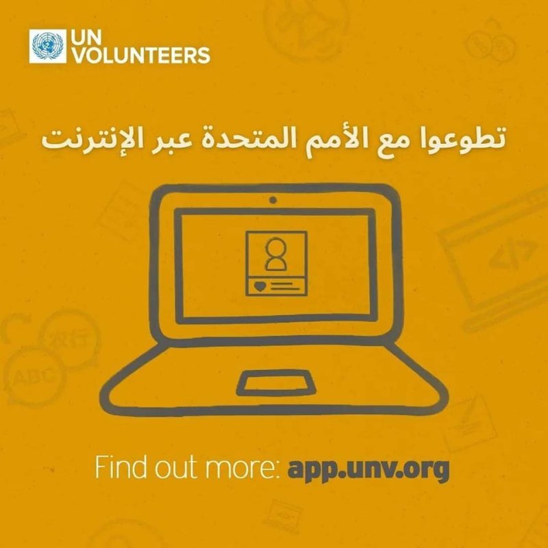 الفرصة المثالية: التطوع مع هيئة الأمم المتحدة عبر الإنترنت