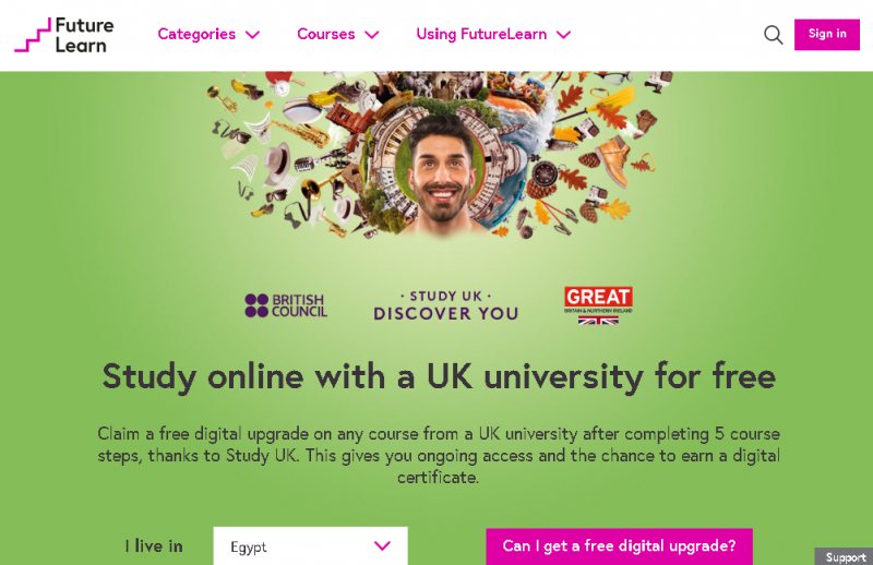 عاجل: احصل على شهادة مجانية من لندن في أي مجال تختاره