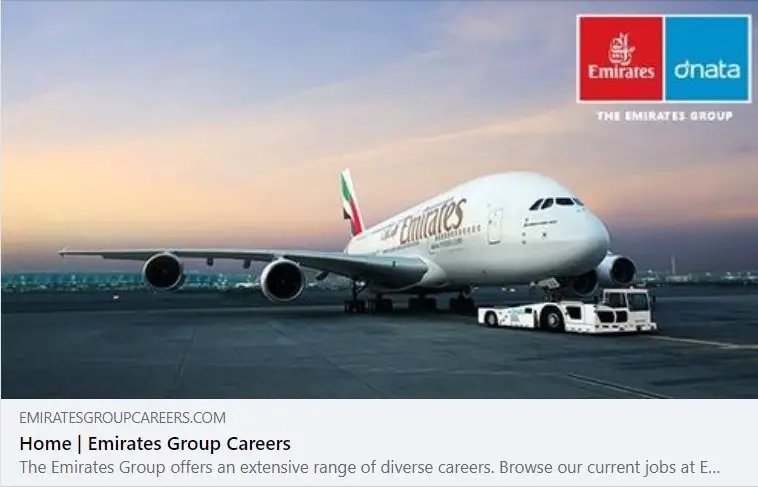 Emirates Group Careers - STJEGYPT