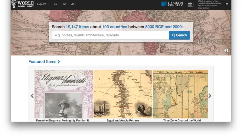 مكتبة الكونجرس للوسائط التاريخية العالمية - STJEGYPT