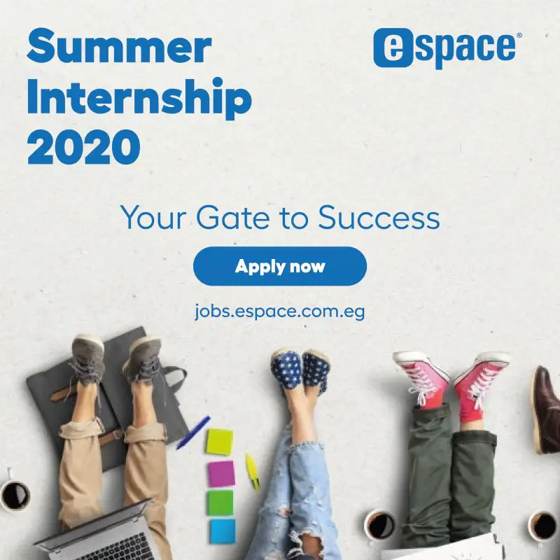 e space Summer intern 2020 - STJEGYPT