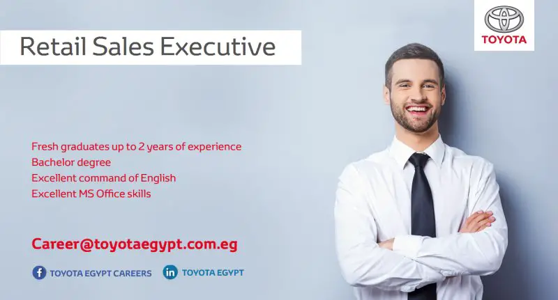 Fresh Graduate Sales at Toyota Egypt Group - STJEGYPT