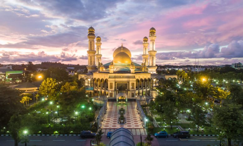 بدون ايليتس أو تويفل , منحة بروناي