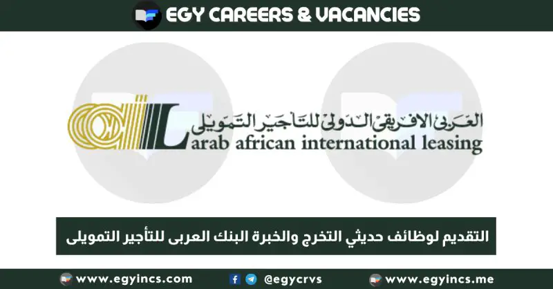 Sr. Opertaions Officer at Arab Arican International Leasing AAIL - STJEGYPT