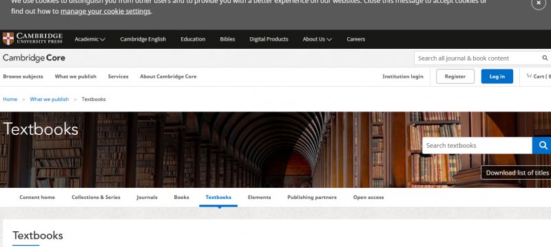 أكثر من 700 كتاب تعليمي مجاني من مطبعة جامعة كامبريدج لدعم التعليم أثناء الجائحة