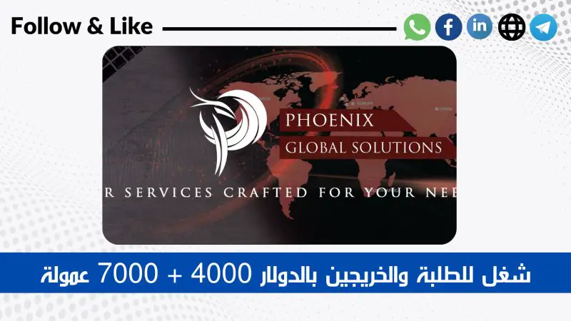 Telemarketer - Phoenix Global Solutions Inc - STJEGYPT