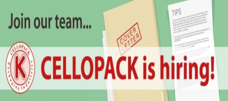 Recruiter at Cellopack for Packaging Industries - STJEGYPT