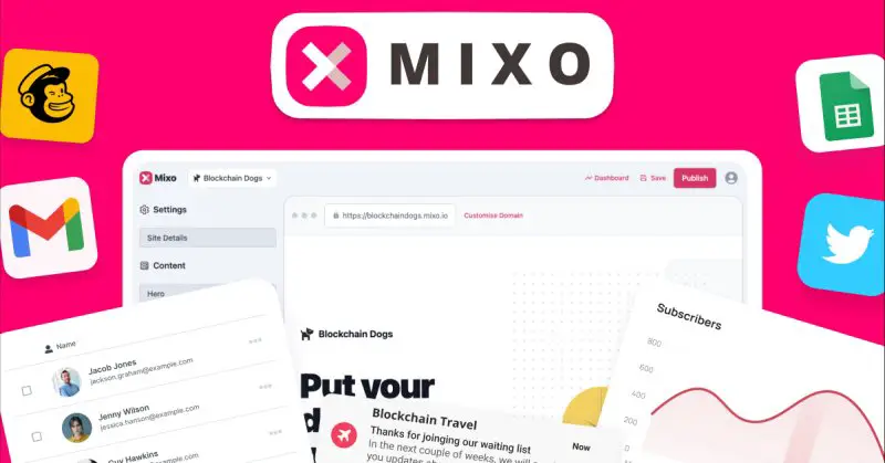 Mixo io إنشاء مواقع إلكترونية - STJEGYPT