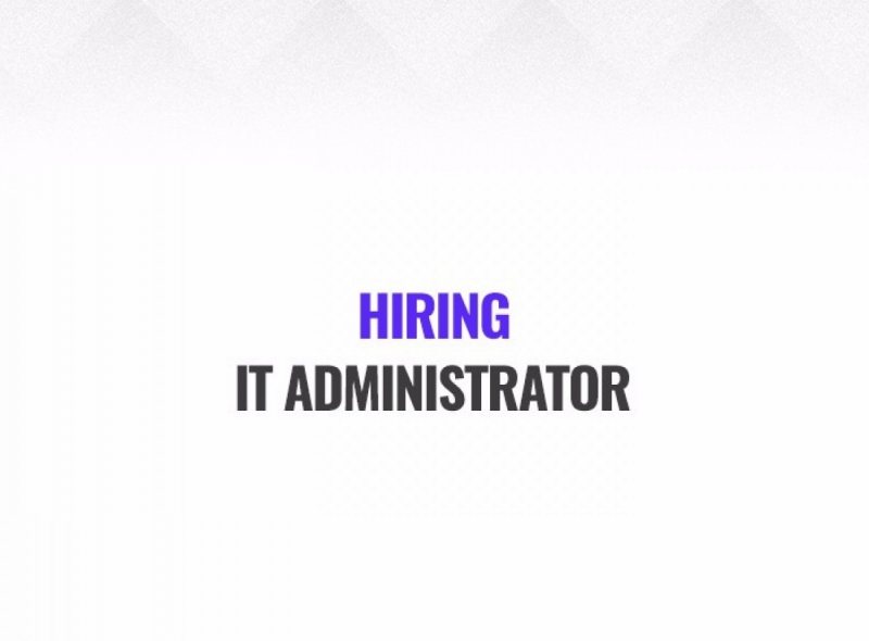 IT Administrator - Dubai - STJEGYPT