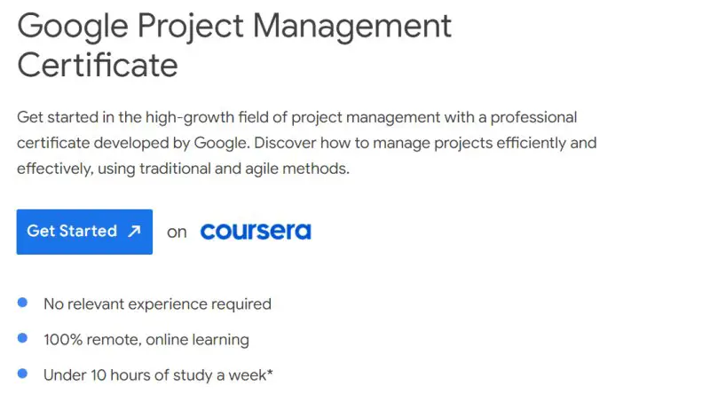 شهادات جوجل المعتمدة في الـ Project Management إبدأ الآن - STJEGYPT