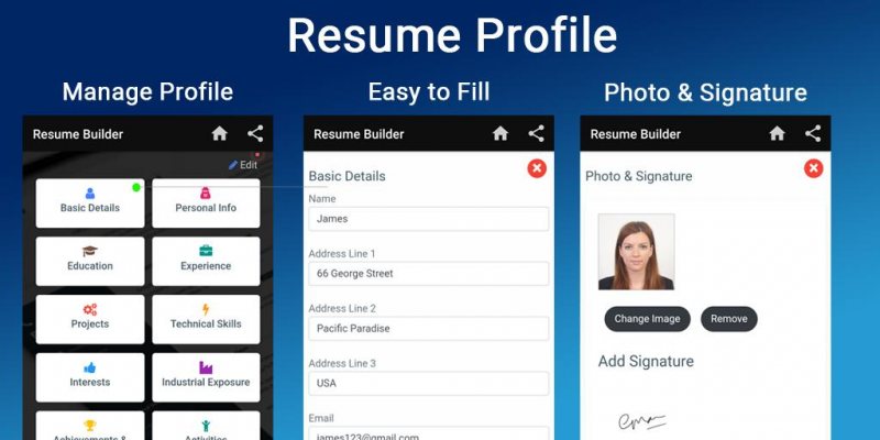 Resume Builder App Free CV - STJEGYPT