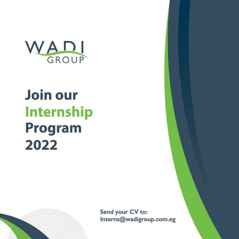 Internship - WADI Group. - STJEGYPT